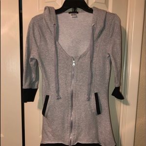 Venus zip up hooded  tunic